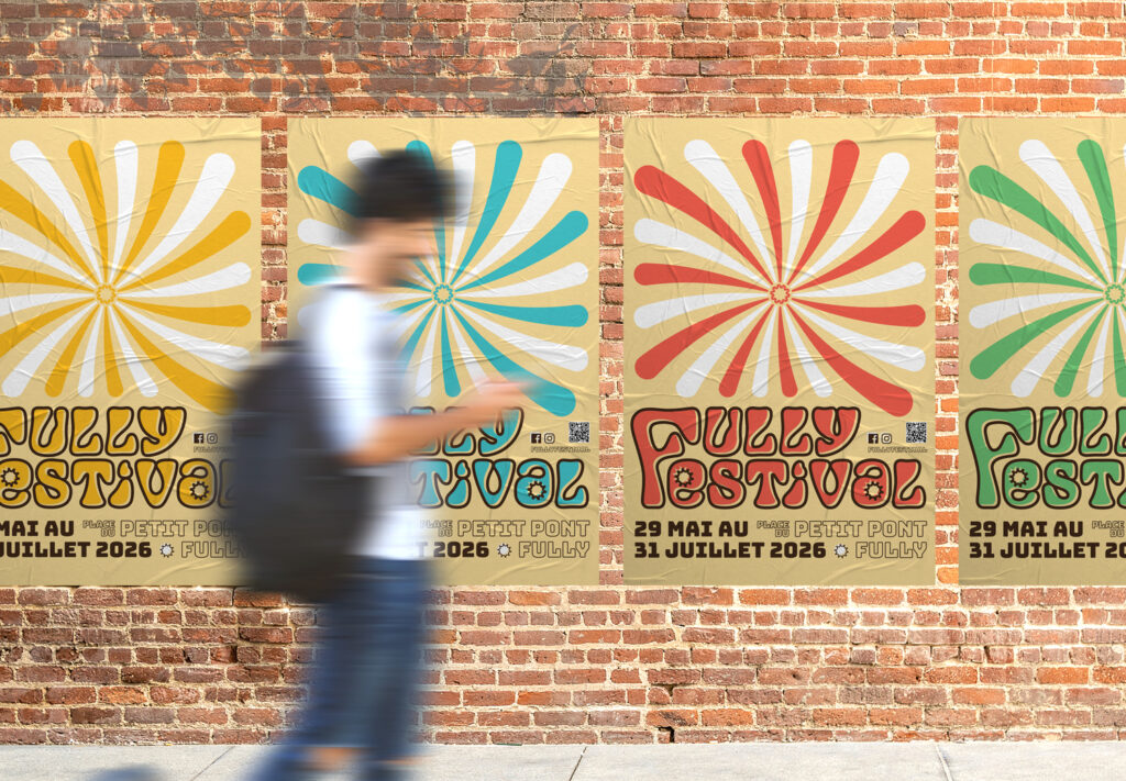 direction artistique, graphisme, illustration Fully F'Estival