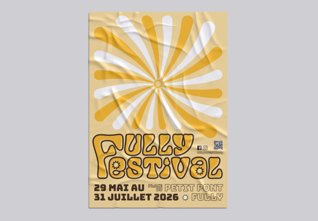 direction artistique, graphisme, illustration Fully F'Estival
