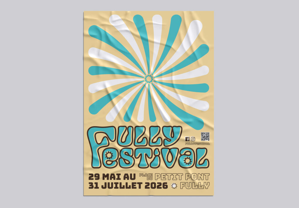 direction artistique, graphisme, illustration Fully F'Estival