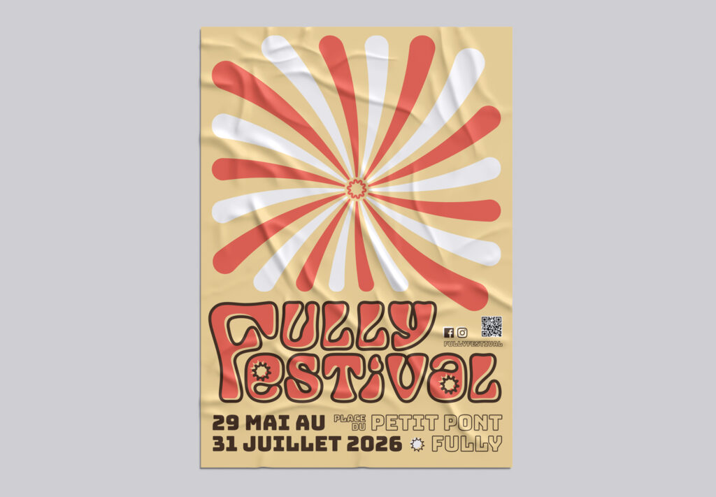 direction artistique, graphisme, illustration Fully F'Estival