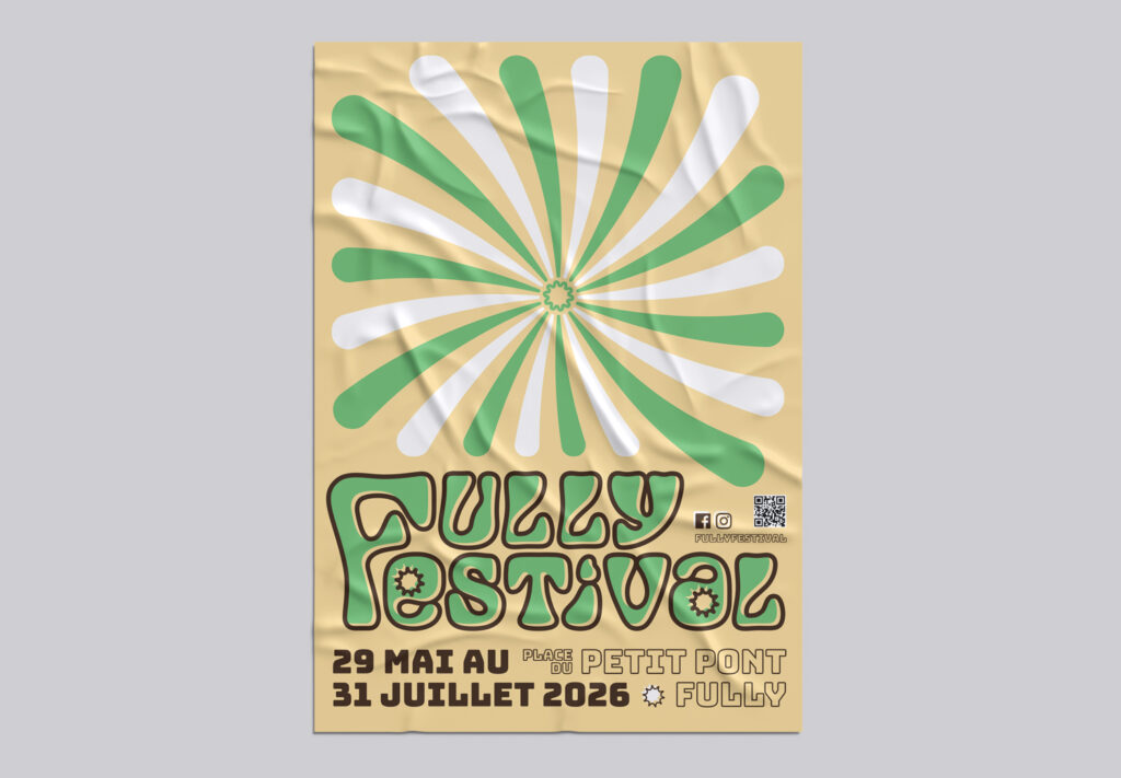 direction artistique, graphisme, illustration Fully F'Estival