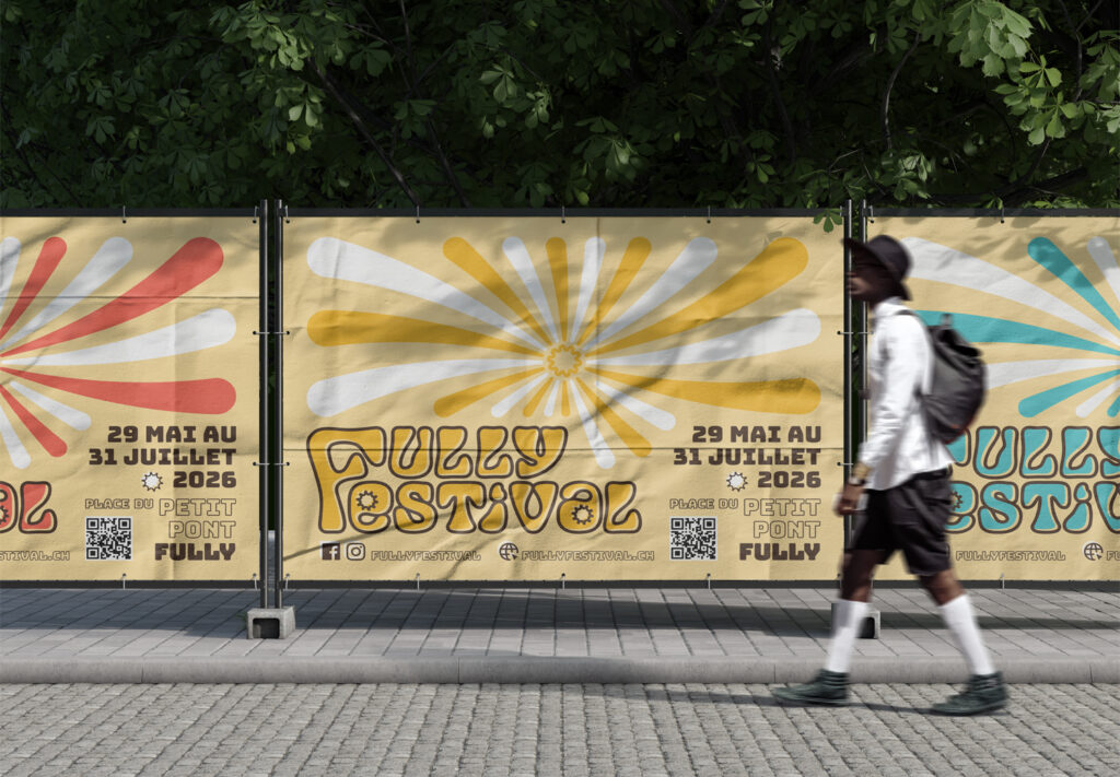 direction artistique, graphisme, illustration Fully F'Estival