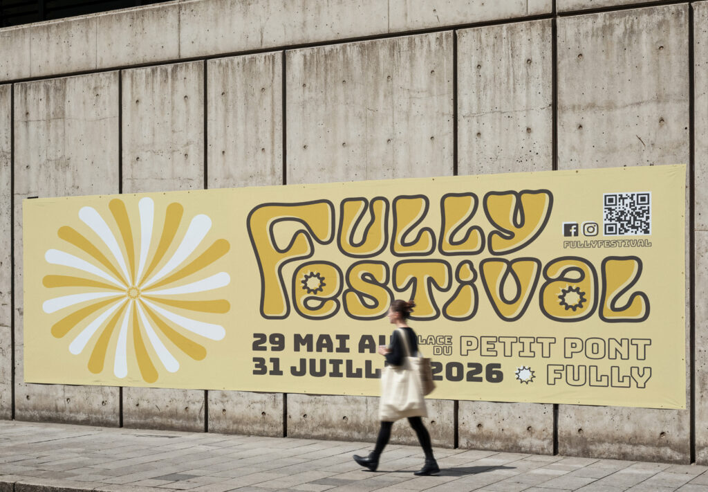 direction artistique, graphisme, illustration Fully F'Estival