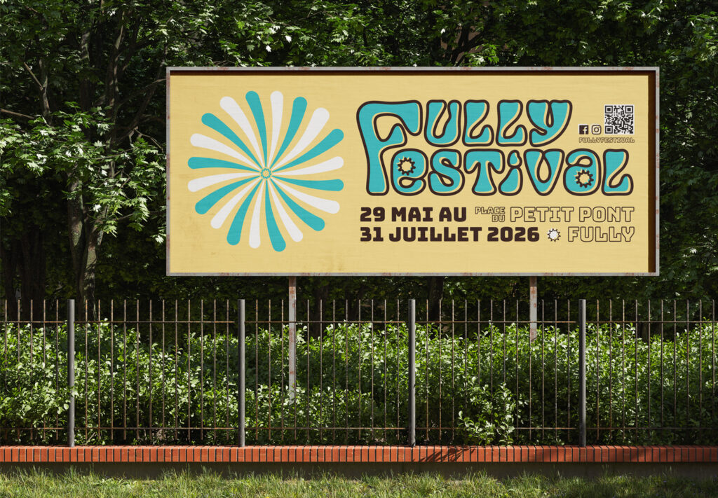 direction artistique, graphisme, illustration Fully F'Estival