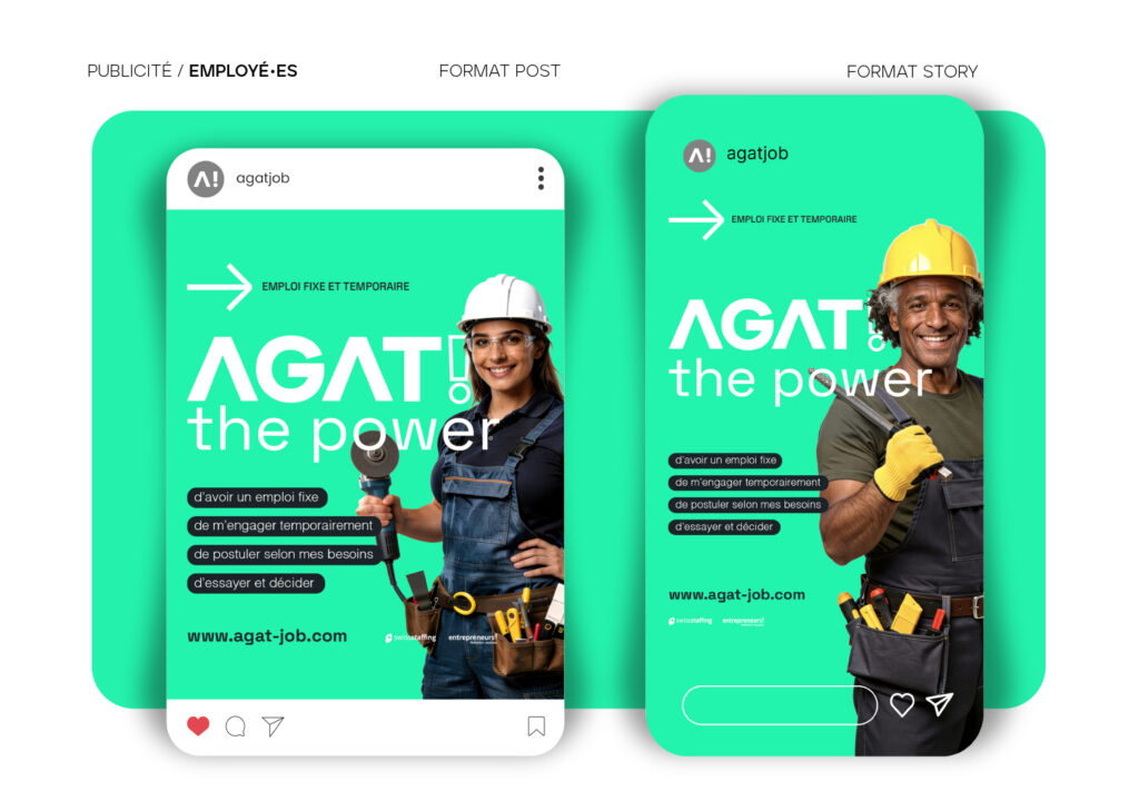 Agat Réseaux sociaux