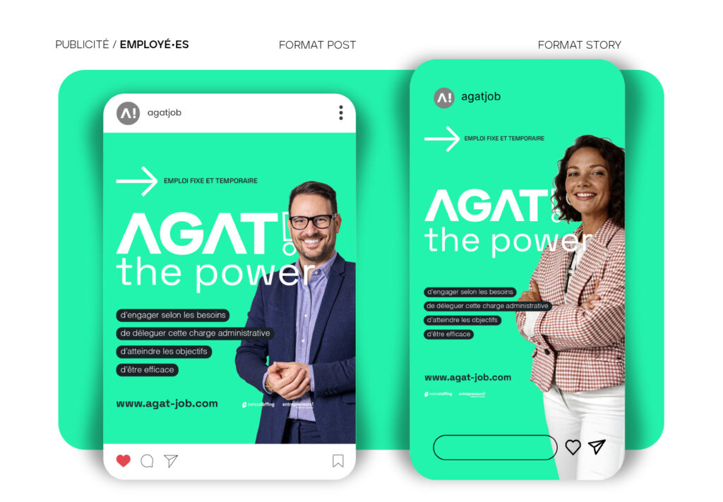 Agat Réseaux sociaux