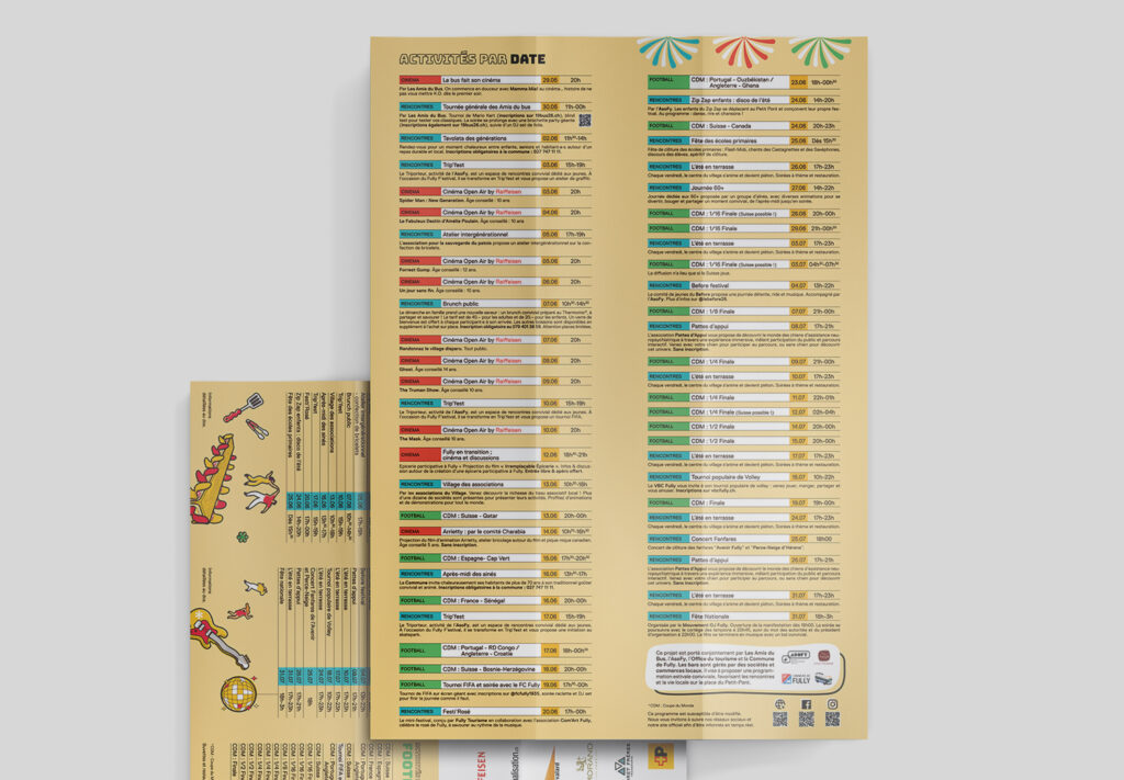direction artistique, graphisme, illustration Fully F'Estival